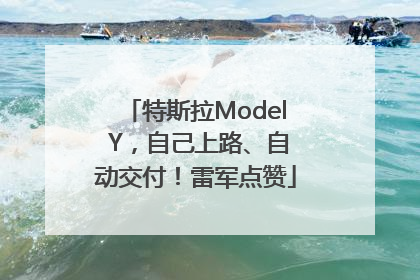 特斯拉Model Y，自己上路、自动交付！雷军点赞