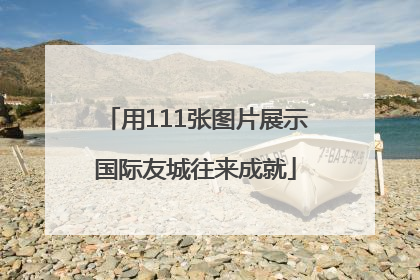 用111张图片展示国际友城往来成就
