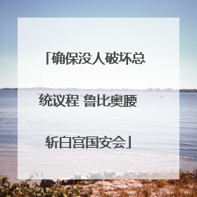 确保没人破坏总统议程 鲁比奥腰斩白宫国安会