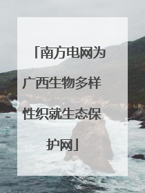 南方电网为广西生物多样性织就生态保护网