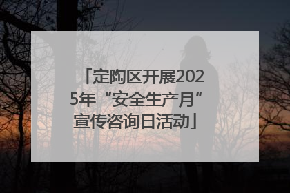 定陶区开展2025年“安全生产月”宣传咨询日活动