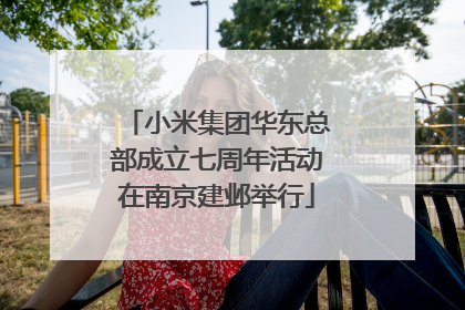 小米集团华东总部成立七周年活动在南京建邺举行