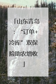 山东青岛:“订单+冷库”双保险助农增收
