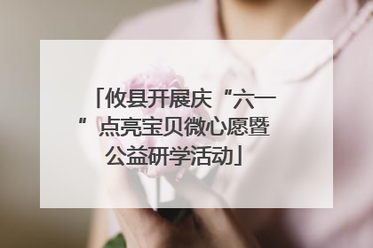 攸县开展庆“六一”点亮宝贝微心愿暨公益研学活动