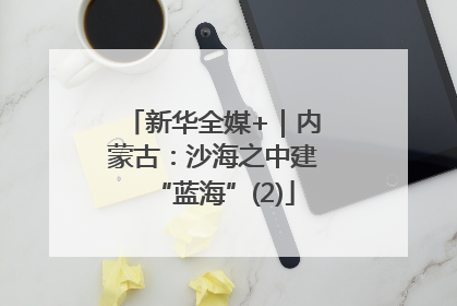 新华全媒+｜内蒙古：沙海之中建“蓝海”(2)