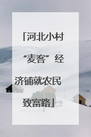 河北小村“麦客”经济铺就农民致富路