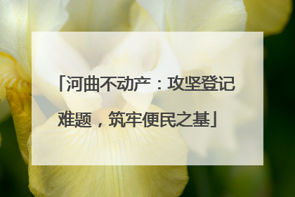 河曲不动产：攻坚登记难题，筑牢便民之基