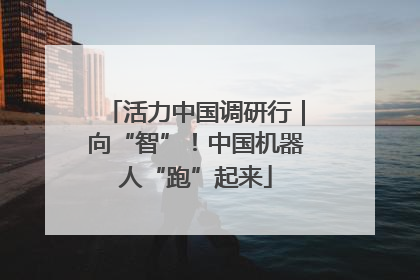 活力中国调研行｜向“智”！中国机器人“跑”起来