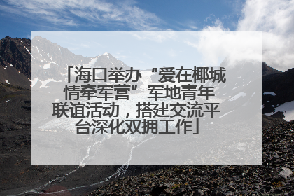 海口举办“爱在椰城 情牵军营”军地青年联谊活动，搭建交流平台深化双拥工作