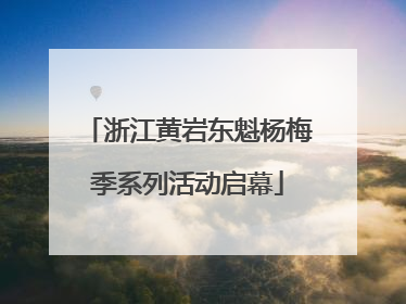 浙江黄岩东魁杨梅季系列活动启幕