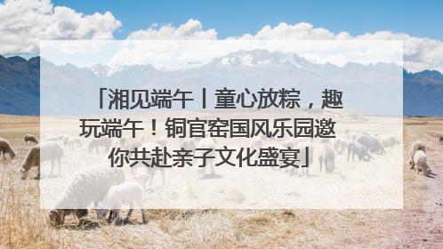 湘见端午丨童心放粽，趣玩端午！铜官窑国风乐园邀你共赴亲子文化盛宴