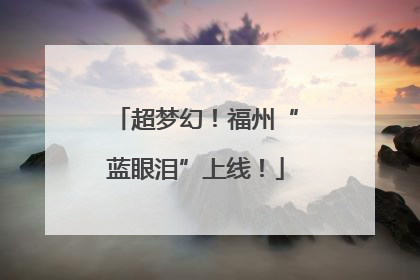 超梦幻！福州“蓝眼泪”上线！