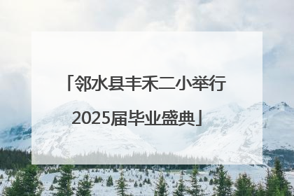 邻水县丰禾二小举行2025届毕业盛典