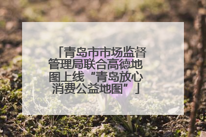 青岛市市场监督管理局联合高德地图上线“青岛放心消费公益地图”