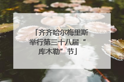 齐齐哈尔梅里斯举行第三十八届“库木勒”节