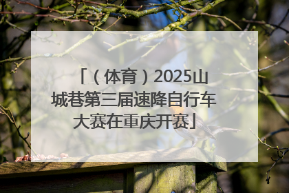 （体育）2025山城巷第三届速降自行车大赛在重庆开赛