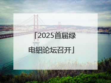2025首届绿电铝论坛召开